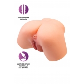 Телесный реалистичный мастурбатор-полуторс с 2 любовными входами - No Name - в Великом Новгороде купить с доставкой