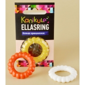Цветное рельефное эрекционное кольцо Ellasring - Sitabella - в Великом Новгороде купить с доставкой