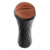 Коричневый мастурбатор-вагина Marly - Dream Toys - в Великом Новгороде купить с доставкой