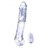 Прозрачная насадка-удлинитель Length Enhancer With Bullet с подхватом - 22,3 см. - NMC - в Великом Новгороде купить с доставкой