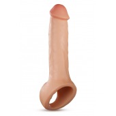 Телесная насадка-удлинитель Thrive 8.75 Inch Realistic Penis Extender Sleeve - 22,2 см. - Blush Novelties - в Великом Новгороде купить с доставкой
