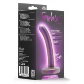 Фиолетовая насадка с гладкой поверхностью Surrender 4.75 Inch Beginner Pegging Dildo - 12 см. - Blush Novelties - купить с доставкой в Великом Новгороде