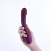 Фиолетовый вибратор Selove CurveRush для симуляции точки G - 20,3 см. - Selove