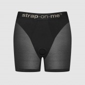 Трусики-шорты для фиксации насадок Strap-on-me Harness Lingerie Halo - size M - Strap-on-me - купить с доставкой в Великом Новгороде