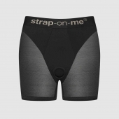 Трусики-шорты для фиксации насадок Strap-on-me Harness Lingerie Halo - size L - Strap-on-me - купить с доставкой в Великом Новгороде