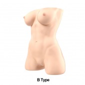 Телесный мастурбатор-торс Jessica B - Naked Factory - в Великом Новгороде купить с доставкой