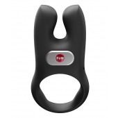 Черное эрекционное виброкольцо Nos - Fun Factory - в Великом Новгороде купить с доставкой