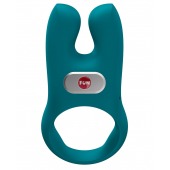 Зеленое эрекционное виброкольцо Nos - Fun Factory - в Великом Новгороде купить с доставкой