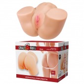 Телесный мастурбатор Olivia с 2 любовными отверстиями - Baile - в Великом Новгороде купить с доставкой