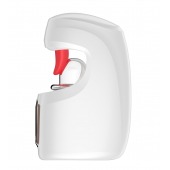 Белый мастурбатор с язычком и возвратно-поступательными движениями - Secwell - в Великом Новгороде купить с доставкой