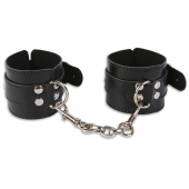 Манжеты с ремешками и карабинами для сцепки - Пикантные штучки - купить с доставкой в Великом Новгороде