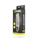 Прозрачная насадка с петлёй для фиксации - 14 см. - ToyFa - в Великом Новгороде купить с доставкой