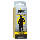 Спрей-пролонгатор длительного действия pjur SUPERHERO Strong Spray - 20 мл. - Pjur - купить с доставкой в Великом Новгороде