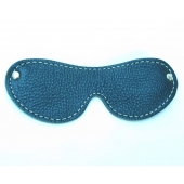 Кожаная маска на глаза - БДСМ Арсенал - купить с доставкой в Великом Новгороде