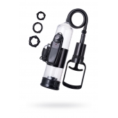 Вакуумная помпа A-toys с вибропулей и эрекционными кольцами - A-toys - в Великом Новгороде купить с доставкой