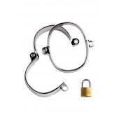 Металлический наручники с замком - ToyFa - купить с доставкой в Великом Новгороде