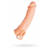 Удлиняющая насадка на пенис с вибрацией - 18,5 см. - ToyFa - в Великом Новгороде купить с доставкой Удлиняющая насадка на пенис с вибрацией - 18,5 см. - ToyFa - в Великом Новгороде купить с доставкой