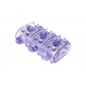 Фиолетовая насадка на пенис Rings Armour - Lola Games - в Великом Новгороде купить с доставкой