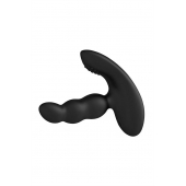 Черный силиконовый стимулятор простаты Levett Nitoc с пультом ДУ - Levett - в Великом Новгороде купить с доставкой