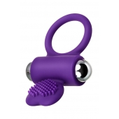 Фиолетовое виброкольцо с ресничками JOS PERY - JOS - в Великом Новгороде купить с доставкой