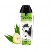 Интимный гель TOKO Pear   Exotic Green Tea с ароматом груши и зеленого чая - 165 мл. - Shunga - купить с доставкой в Великом Новгороде