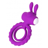 Фиолетовое эрекционное кольцо на пенис JOS  GOOD BUNNY - JOS - в Великом Новгороде купить с доставкой