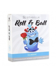 стимулирующий презерватив-насадка Roll   Ball Classic - Sitabella - купить с доставкой в Великом Новгороде