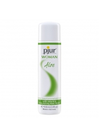 Лубрикант на водной основе pjur WOMAN Aloe - 100 мл. - Pjur - купить с доставкой в Великом Новгороде