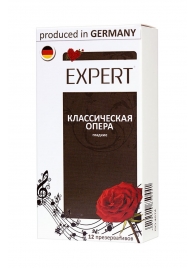 Гладкие презервативы Expert  Классическая опера  - 12 шт. - Expert - купить с доставкой в Великом Новгороде