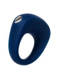 Синее эрекционное кольцо на пенис Satisfyer Ring 2 - Satisfyer - в Великом Новгороде купить с доставкой