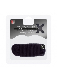 Черная веревка для связывания BONDX LOVE ROPE - 10 м. - Dream Toys - купить с доставкой в Великом Новгороде