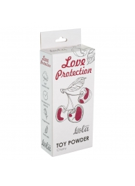 Пудра для игрушек Love Protection с ароматом вишни - 30 гр. - Lola Games - купить с доставкой в Великом Новгороде