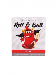 Стимулирующий презерватив-насадка Roll   Ball Cherry - Sitabella - купить с доставкой в Великом Новгороде