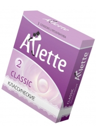 Классические презервативы Arlette Classic - 3 шт. - Arlette - купить с доставкой в Великом Новгороде