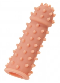 Телесная реалистичная насадка KOKOS Extreme Sleeve 03 с дополнительной стимуляцией - 12,7 см. - KOKOS - в Великом Новгороде купить с доставкой Телесная реалистичная насадка KOKOS Extreme Sleeve 03 с дополнительной стимуляцией - 12,7 см. - KOKOS - в Великом Новгороде купить с доставкой