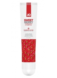 Стимулирующий клиторальный гель со вкусом клубники JO Sweet Berry Heat - 10 мл. - System JO - купить с доставкой в Великом Новгороде