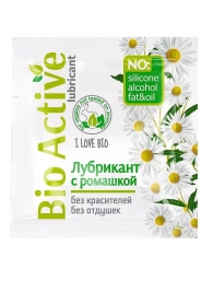 Пробник лубриканта на водной основе Bio Active - 3 гр. - Биоритм - купить с доставкой в Великом Новгороде