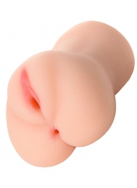 Телесный мастурбатор Hot 25 years old - вагина и анус - ToyFa - в Великом Новгороде купить с доставкой
