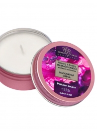 Массажная свеча  Райская вишня - БиоМед - купить с доставкой в Великом Новгороде