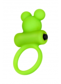 Зеленое виброкольцо на пенис A-Toys - A-toys - в Великом Новгороде купить с доставкой Зеленое виброкольцо на пенис A-Toys - A-toys - в Великом Новгороде купить с доставкой