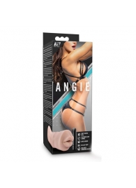 Телесный мастурбатор-ротик Angie - Blush Novelties - в Великом Новгороде купить с доставкой