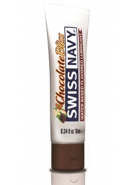 Лубрикант с ароматом шоколада Swiss Navy Chocolate Bliss Lube - 10 мл. - Swiss navy - купить с доставкой в Великом Новгороде