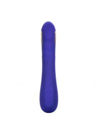 Фиолетовый вибратор с электростимуляцией Intimate E-Stimulator Petite Wand - 18,5 см. - California Exotic Novelties - купить с доставкой в Великом Новгороде