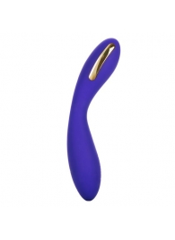 Фиолетовый вибратор с электростимуляцией Intimate E-Stimulator Wand - 21,5 см. - California Exotic Novelties - купить с доставкой в Великом Новгороде