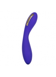 Фиолетовый вибратор с электростимуляцией Intimate E-Stimulator Wand - 21,5 см. - California Exotic Novelties - купить с доставкой в Великом Новгороде