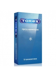 Презервативы Torex  Продлевающие  с пролонгирующим эффектом - 12 шт. - Torex - купить с доставкой в Великом Новгороде