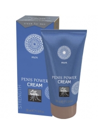 Возбуждающий крем для мужчин Penis Power Cream - 30 мл. - Shiatsu - купить с доставкой в Великом Новгороде