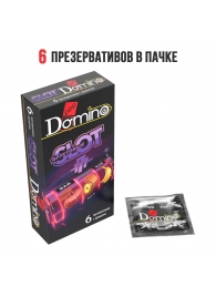 Ароматизированные презервативы DOMINO  Фруктовый слот  - 6 шт. - Domino - купить с доставкой в Великом Новгороде