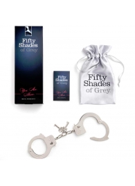 Металлические наручники Metal Handcuffs - Fifty Shades of Grey - купить с доставкой в Великом Новгороде