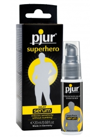 Сыворотка-пролонгатор pjur SUPERHERO Delay Serum - 20 мл. - Pjur - купить с доставкой в Великом Новгороде